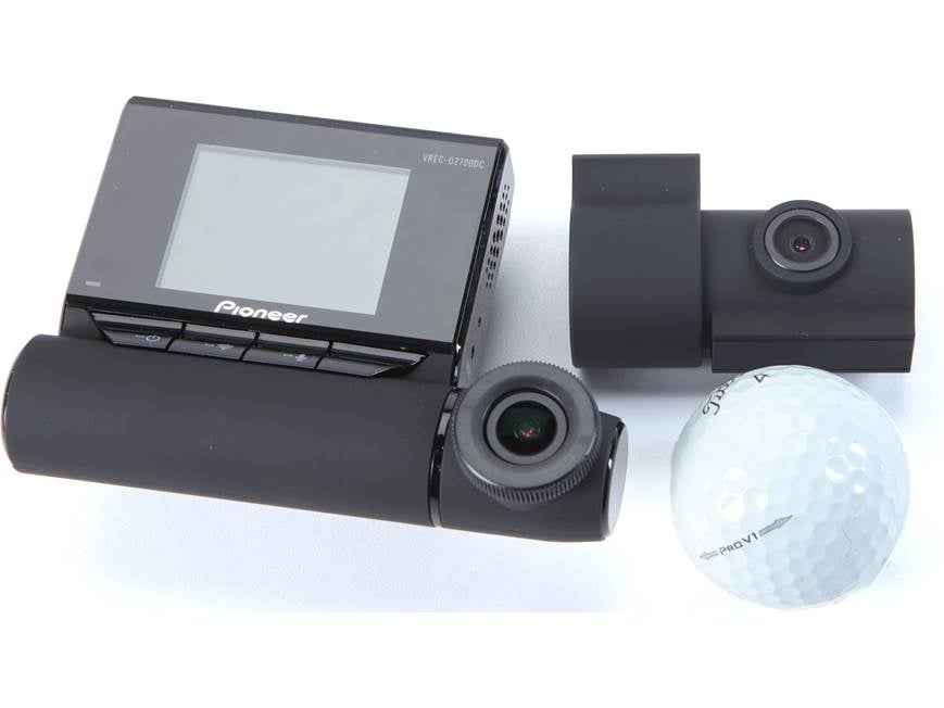 Pioneer VREC-DZ700DC HD dashcam with GPS, Wi-Fi, and second HD