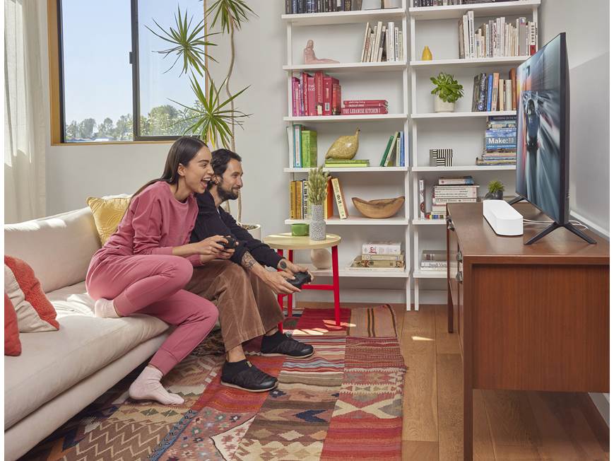 Sonos Beam (Gen 2) + Wall Mount Kit (White) Powered sound bar
