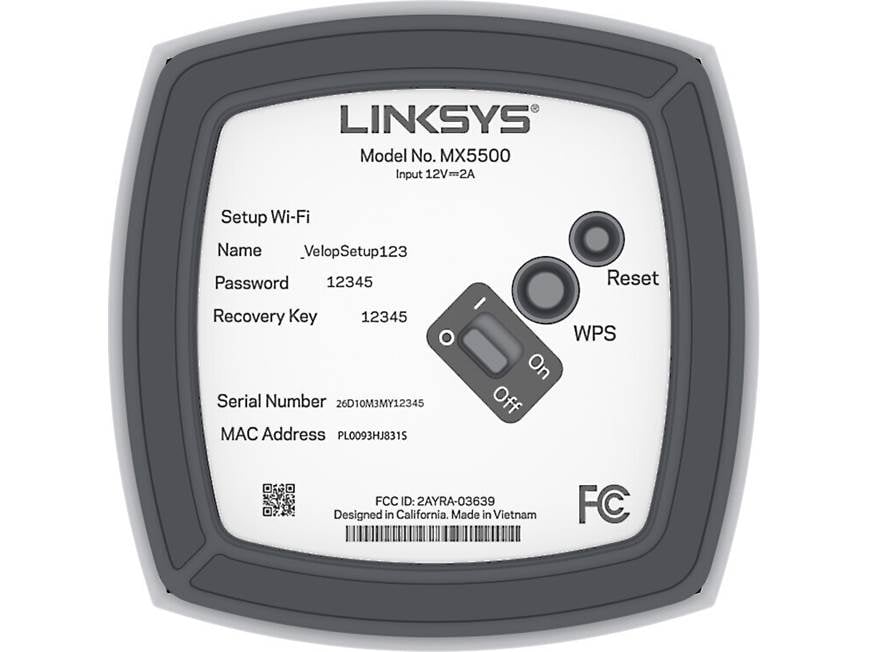 Linksys Atlas Pro 6 2-pack of mesh Wi-Fi 6 modules (MX5502) at