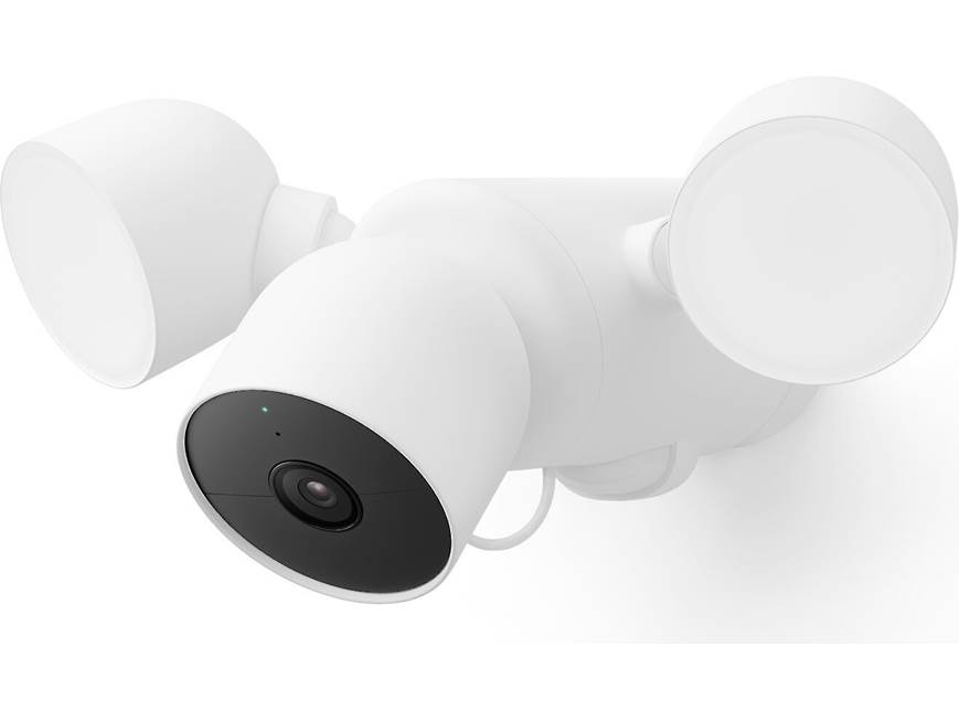 Google Nest Cam with Floodlight (Snow) Hardwired weatherproof