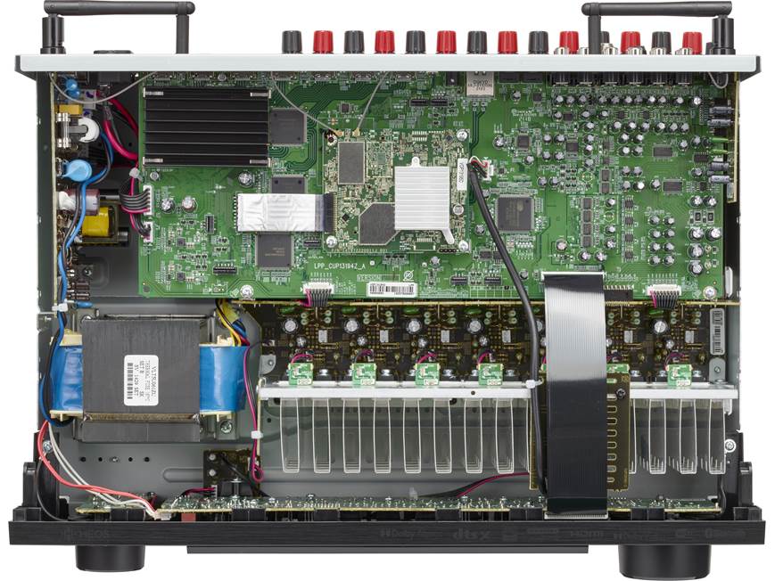Denon AVR-X1700H 7.2-channel home theater receiver with Wi-Fi
