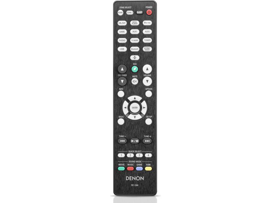 Denon AVR-X1700H 7.2-channel home theater receiver with Wi-Fi