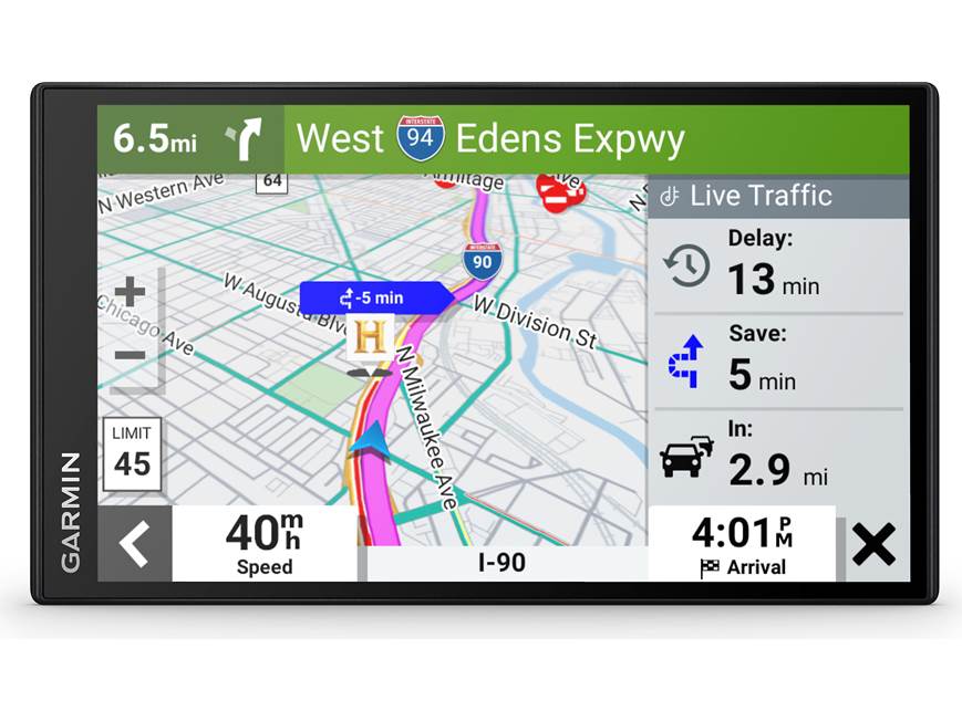 Garmin DriveSmart™ 76 Portable navigator with 7
