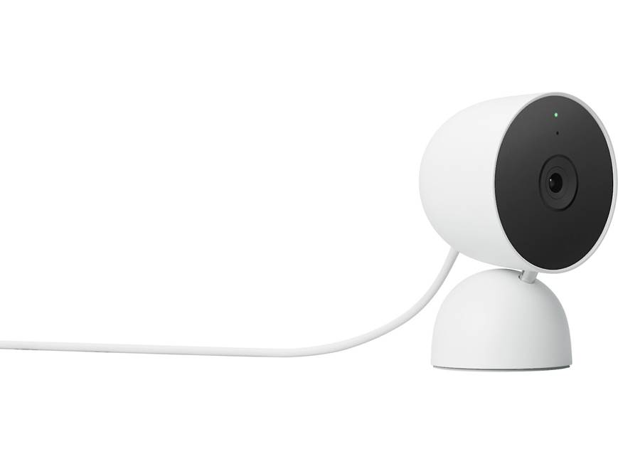 Google Nest Indoor Cam (Wired) (White) Plug-in indoor security