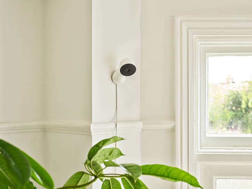 Google Nest Indoor Cam (Wired) (White) Plug-in indoor security