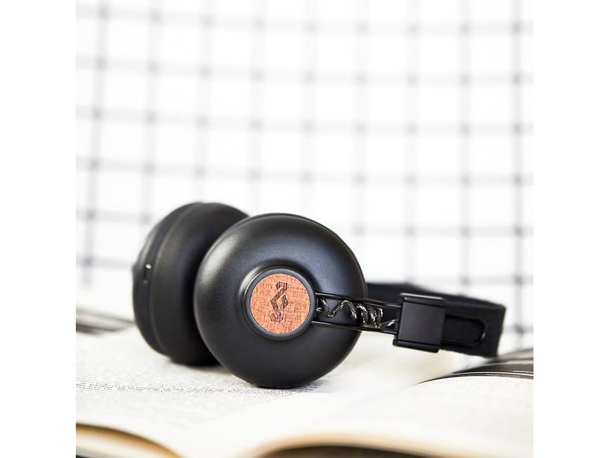 marley kopfhörer positive vibration 2 House of Marley Positive Vibration 2 Wireless On-Ear Headphones -Signature  Black main image 0