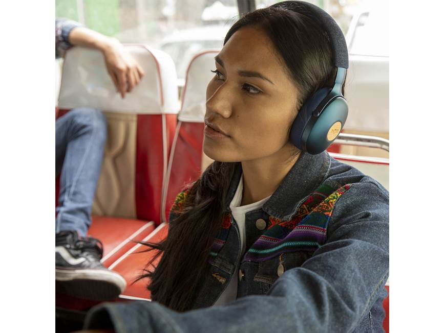 sexy unterwäsche günstig kaufen House of Marley Positive Vibration XL (Blue) Wireless Bluetooth® over-ear  headphones (Blue) at Crutchfield