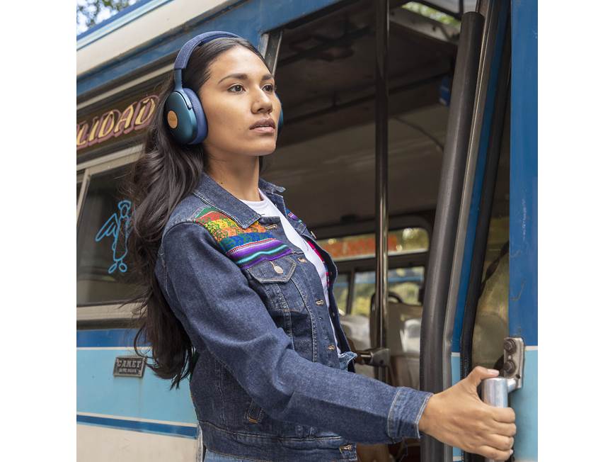 damson cisor wireless vibration speaker House of Marley Positive Vibration XL (Blue) Wireless Bluetooth® over-ear  headphones (Blue) at Crutchfield