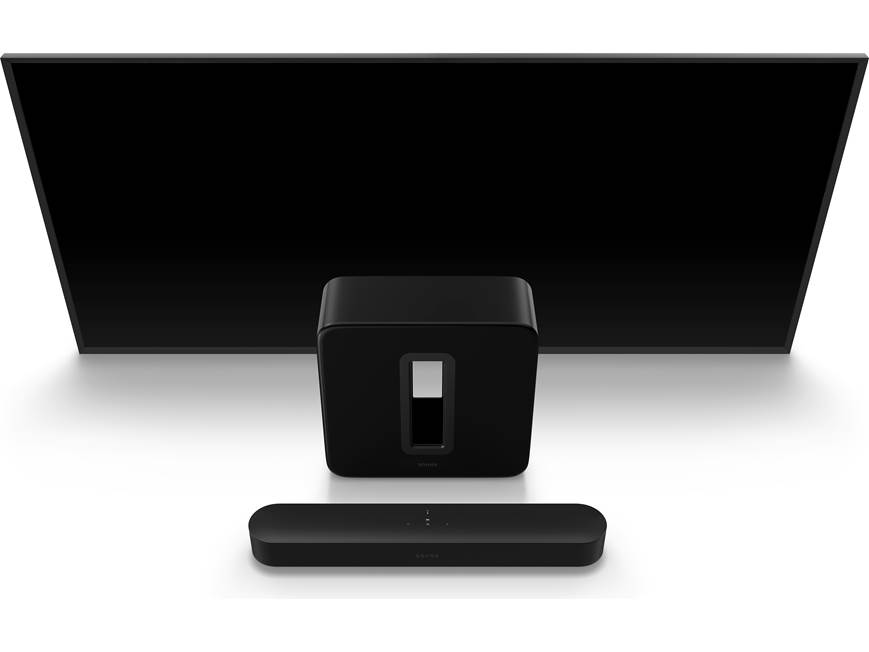 Sonos Beam 3.1 Home Theater Bundle (Black) Includes Sonos Beam