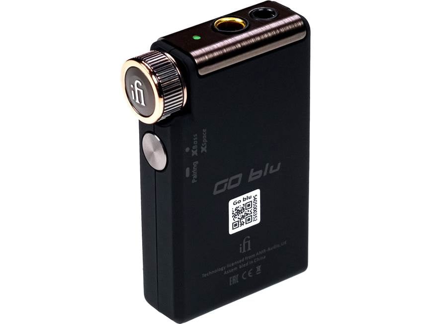 iFi GO blu ポータブルヘッドフォンアン iFi Go blu Portable headphone amp/DAC with Bluetooth® at Crutchfield