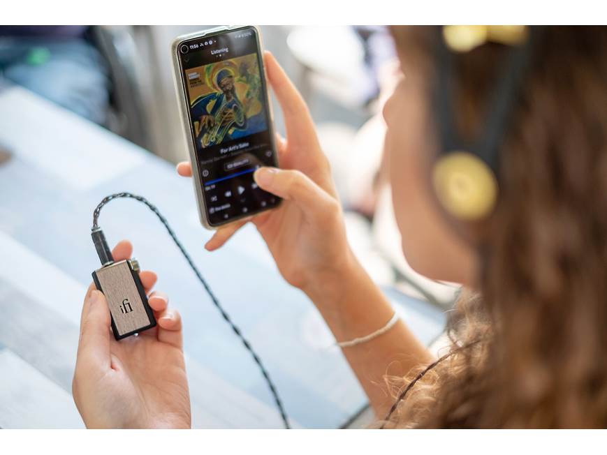 iFi Go blu Portable headphone amp/DAC with Bluetooth® at Crutchfield