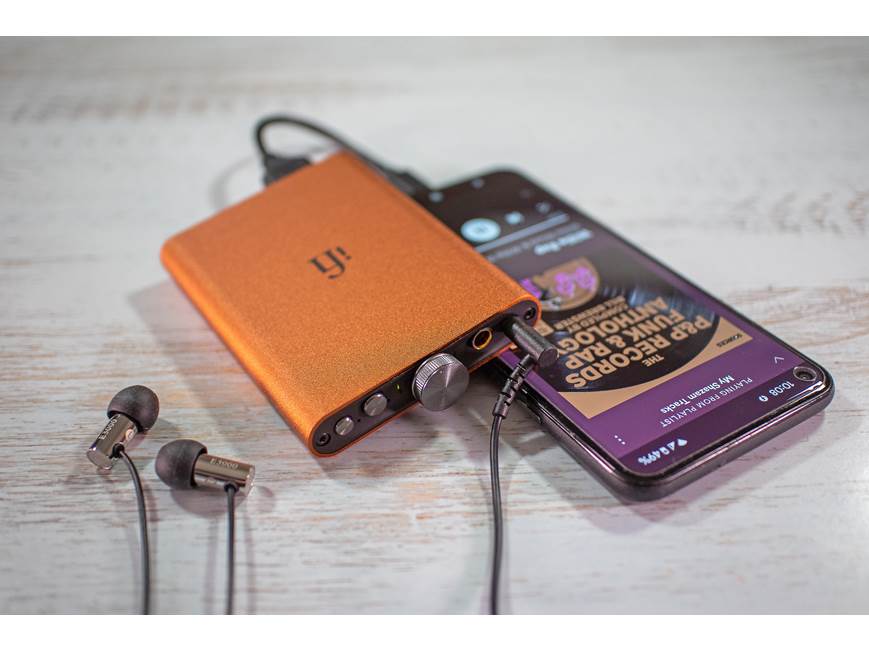iFi Audio hip-dac2 Portable USB DAC and headphone amplifier at