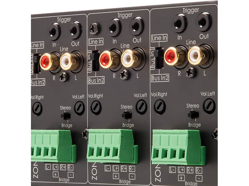 OSD MX1280 6-zone, 12-channel multi-room power amplifier at