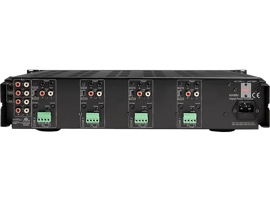 OSD MX880 4-zone, 8-channel multi-room power amplifier at Crutchfield