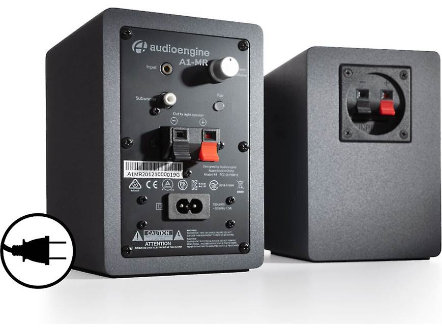 Audioengine A1-MR Powered speakers with built-in Wi-Fi network