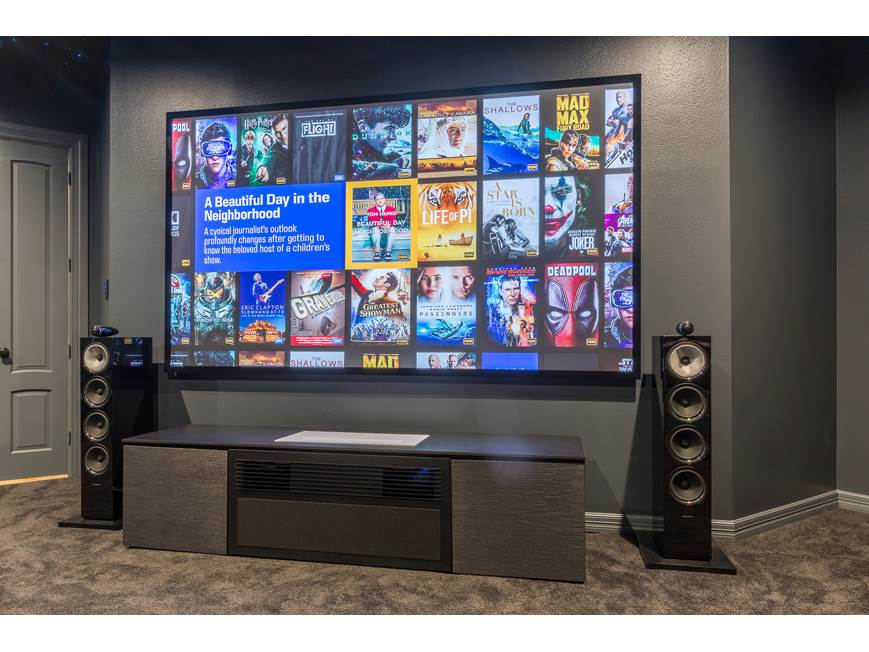 Screen Innovations Zero Edge® Pro ZPT100ST Fixed-frame ambient