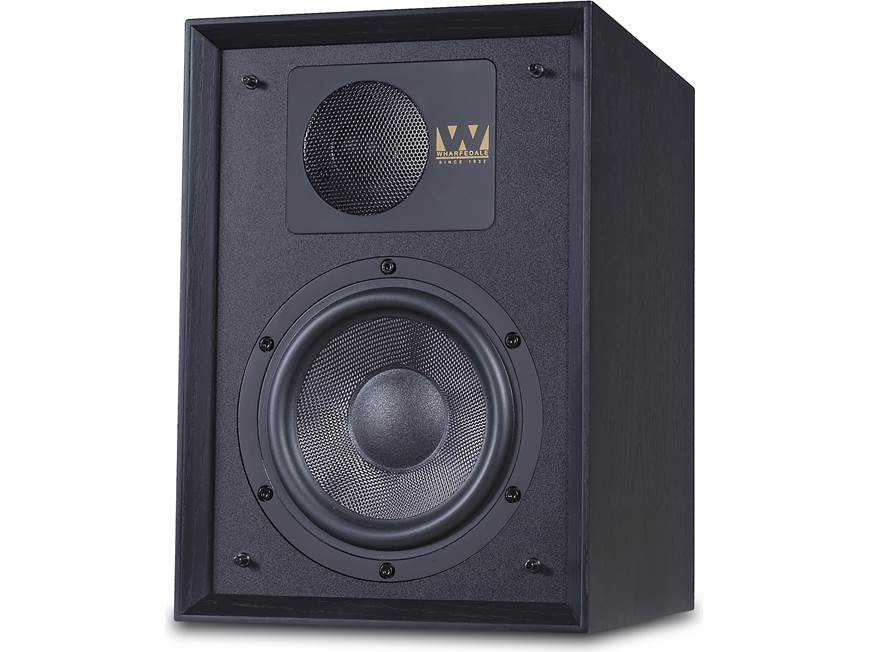 Wharfedale Denton 85 (Black) Bookshelf speakers (Black) at Crutchfield
