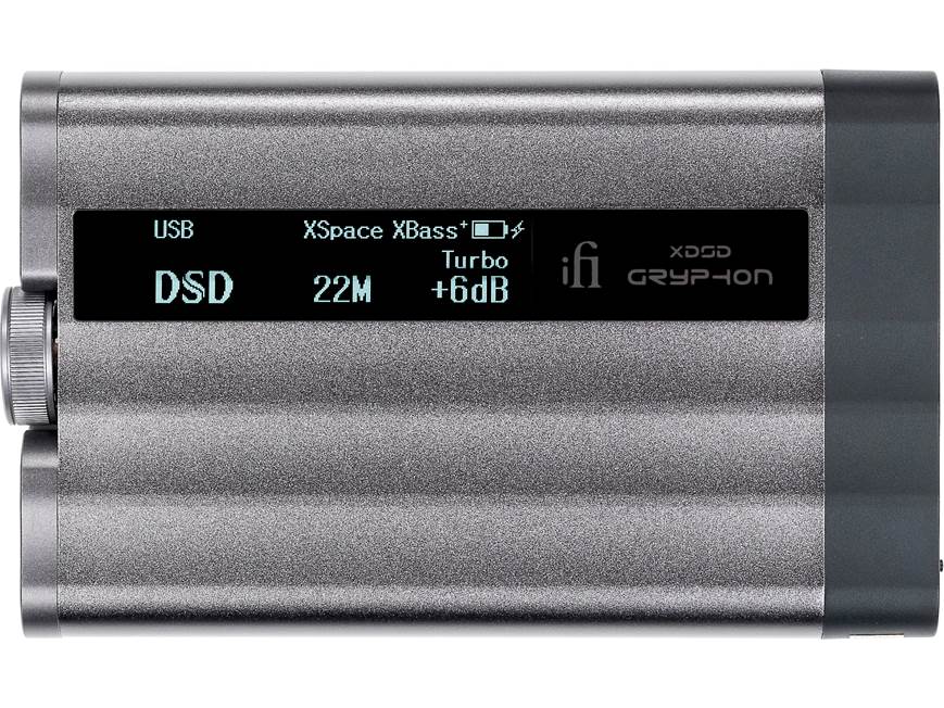 iFi xDSD Gryphon Portable DAC and headphone amplifier with