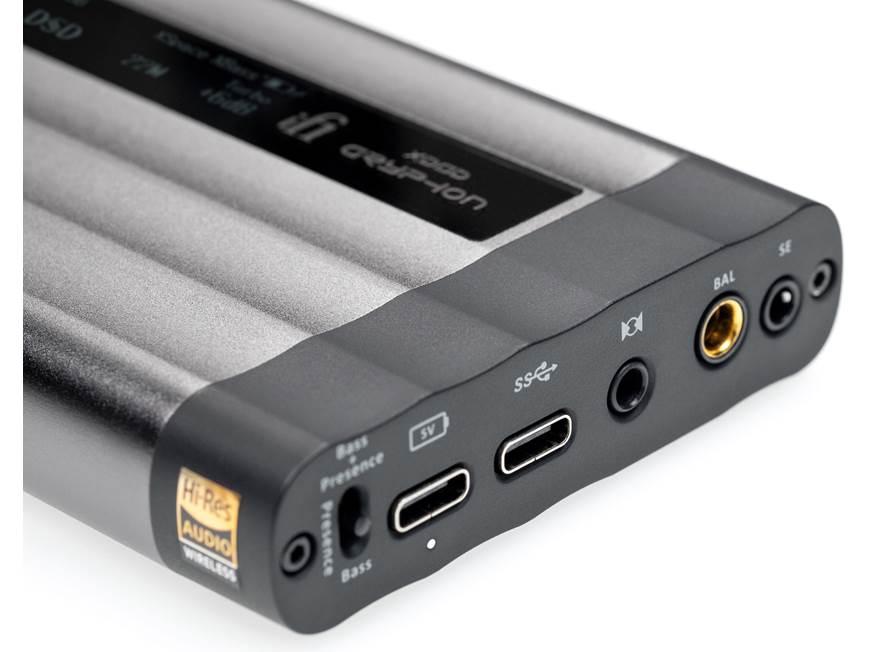 iFi xDSD Gryphon Portable DAC and headphone amplifier with