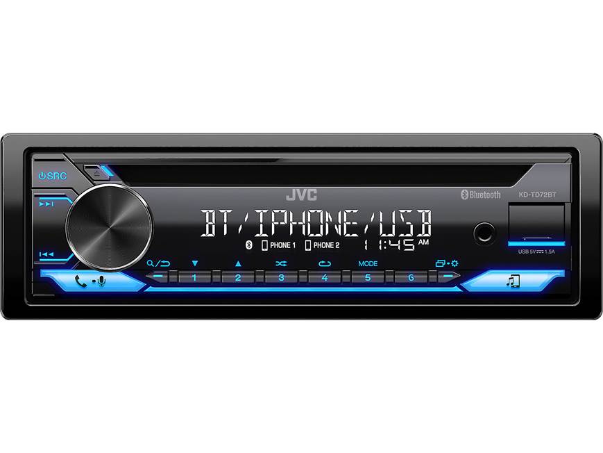 JVC KD-TD72BT CD receiver at Crutchfield