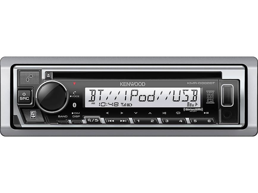 Kenwood KMR-D382BT Marine CD receiver at Crutchfield