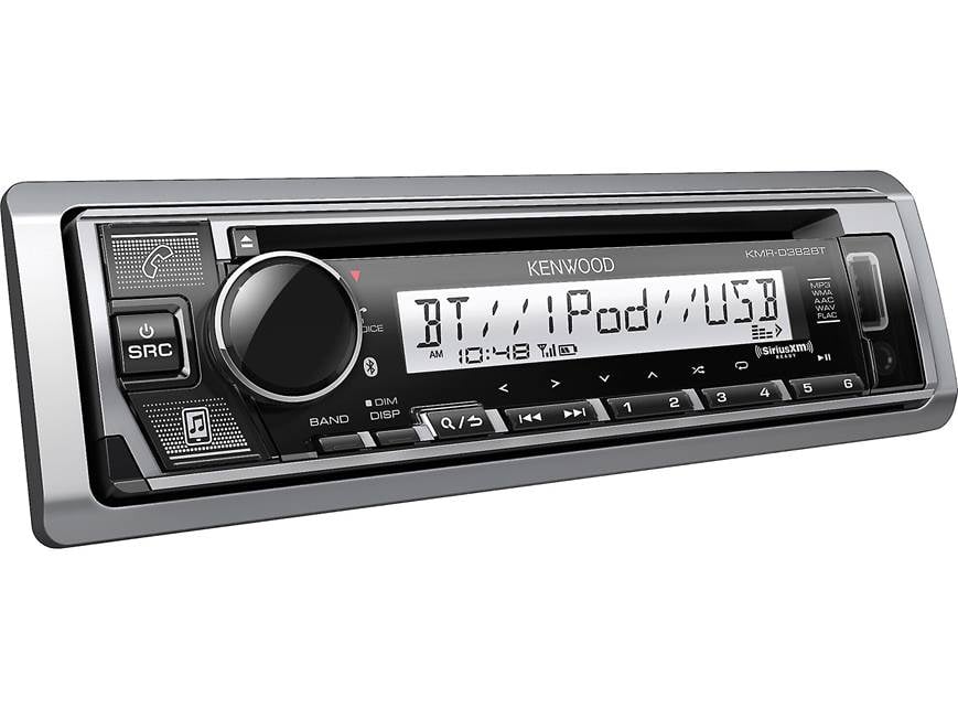 Kenwood KMR-D382BT Marine CD receiver at Crutchfield