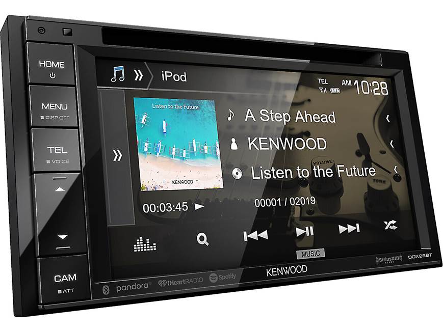Kenwood DDX26BT DVD receiver at Crutchfield