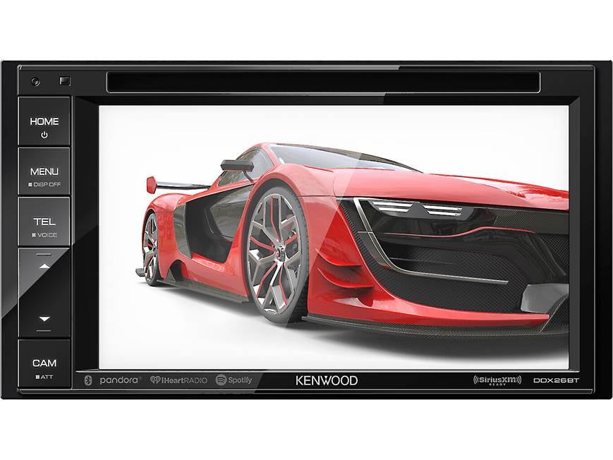 Kenwood DDX26BT DVD receiver at Crutchfield