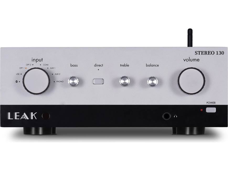 LEAK Audio STR130/CDT (Silver) Integrated amp/CD transport bundle