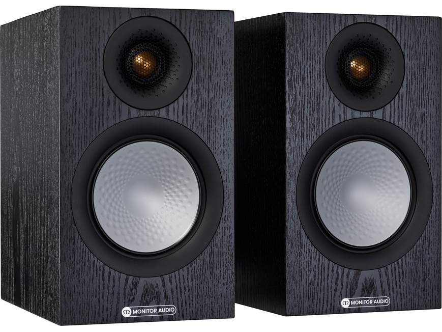 Monitor Audio Silver 50 7G (Black Oak) Bookshelf speakers (Black