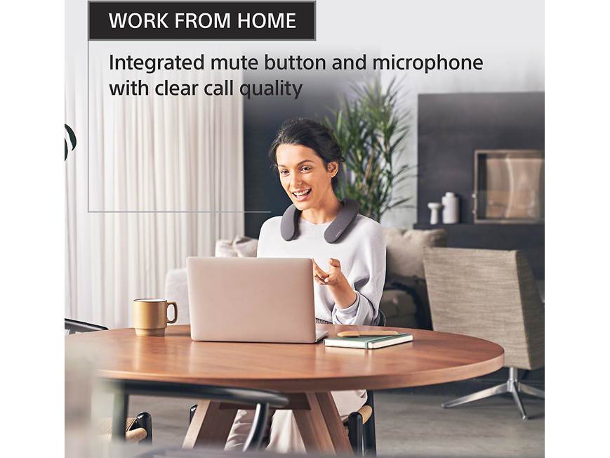 Sony SRS-NS7 Wireless neckband speaker with Bluetooth® at Crutchfield