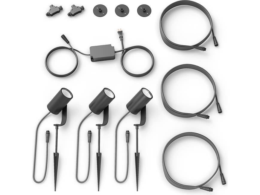 Philips Hue Lily White/Color Outdoor Spotlight Base Kit (600