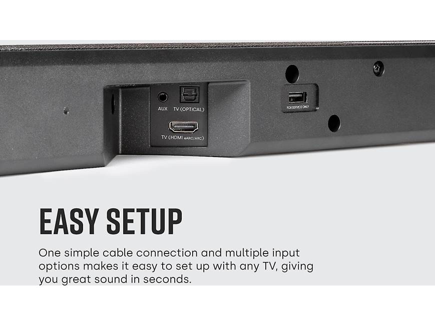 Polk Audio Signa S4 Powered 3.1.2-channel sound bar and wireless