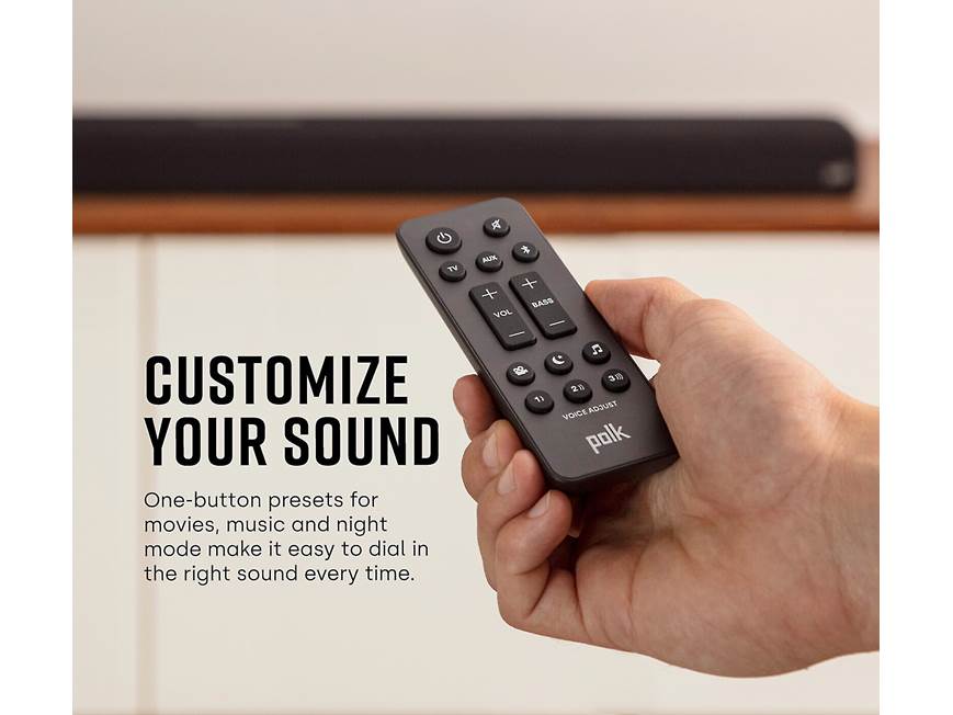 Polk Audio Signa S4 Powered 3.1.2-channel sound bar and wireless