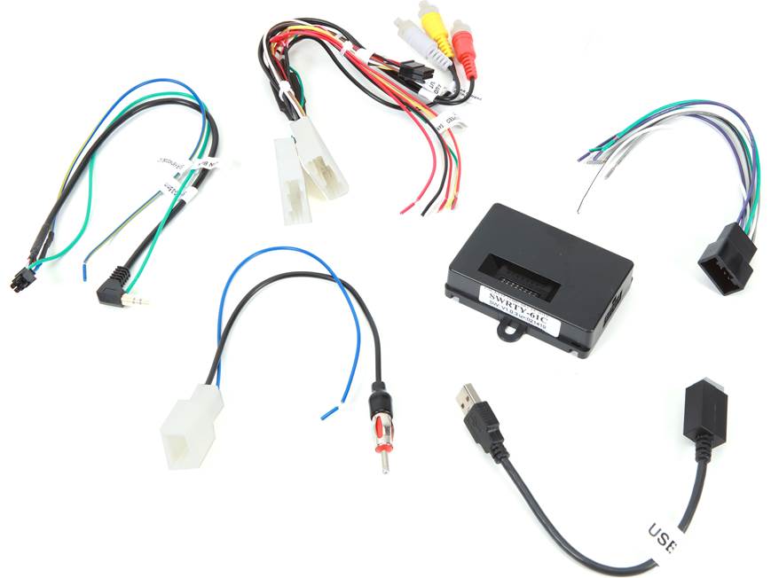 CRUX SWRTY-61C Wiring Interface Connect a new car stereo and