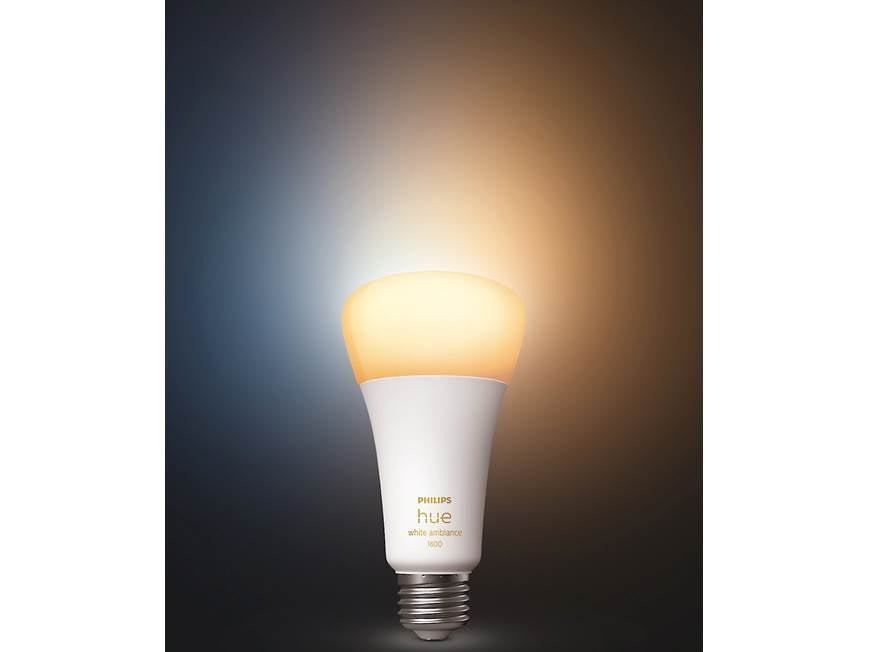 Philips Hue A21 White Ambiance Bulb (1600 lumens) Smart LED light