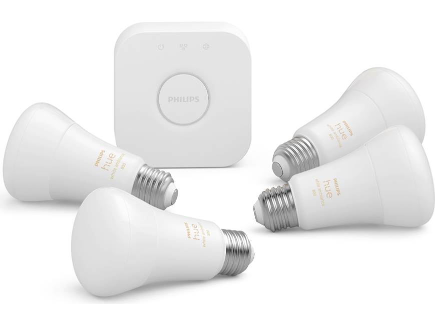 Philips Hue White Ambiance Starter Kit (800 lumens) Four smart LED