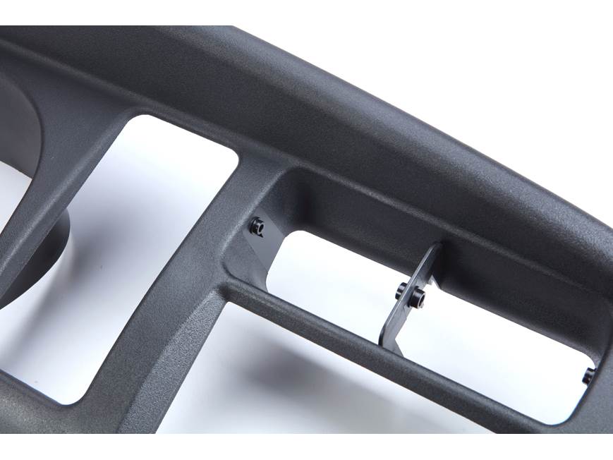 PIT66 Dash Cover Fit for 1998-2002 Dodge Ram 1500 2500 3500 Double Din 2-DIN Complete Dash Kit Black