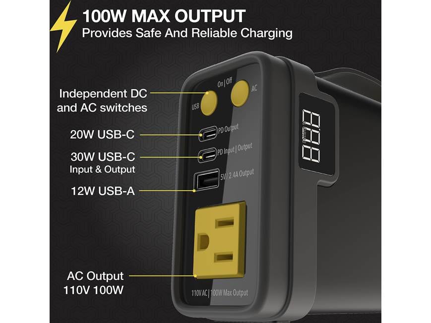Scosche PowerUp 32K Portable power bank at Crutchfield