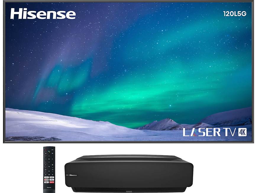 Hisense 120L5G-CINE120A 4K laser home theater projector and 120 
