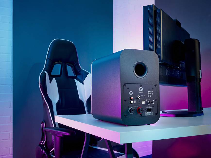 Q Acoustics M20 HD Wireless Music System (Black) Powered bookshelf