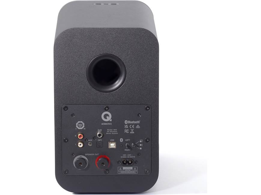 Q Acoustics M20 HD Wireless Music System (Black) Powered bookshelf