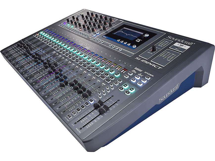 Soundcraft Si IMPACT Digital mixer with 40 input channels and 32