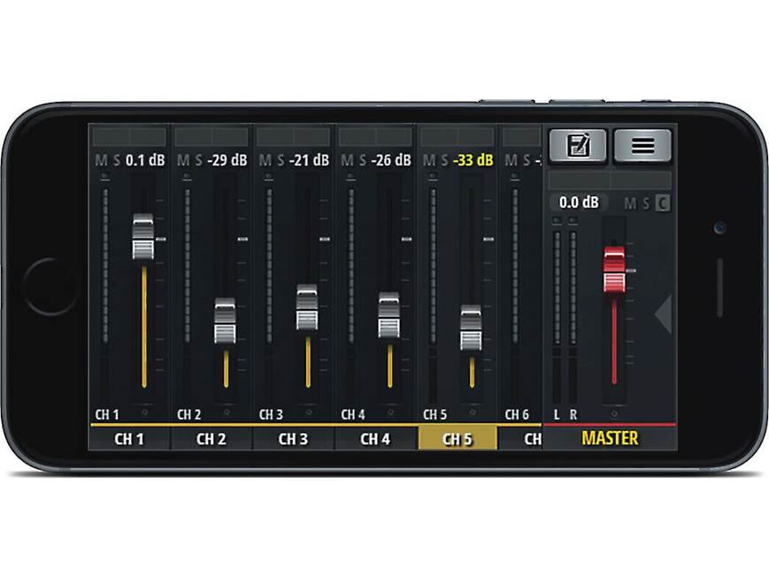 Soundcraft Ui12 12-channel app-controlled digital mixer with Wi-Fi