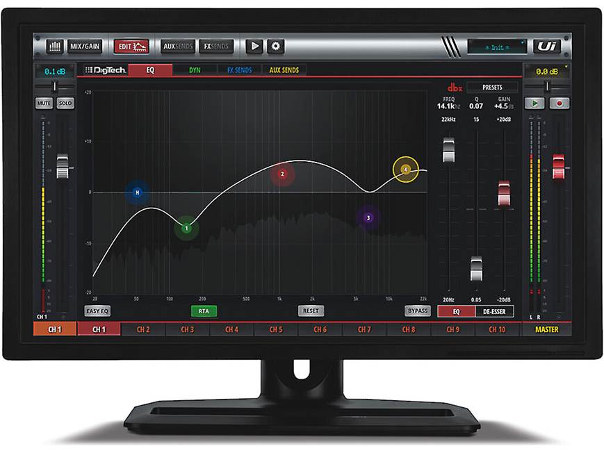 Soundcraft Ui12 12-channel app-controlled digital mixer with Wi-Fi
