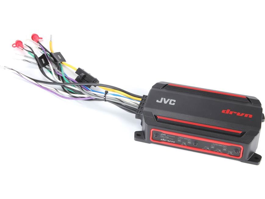 JVC KS-DR2004D drvn Series compact 4-channel marine amplifier — 50