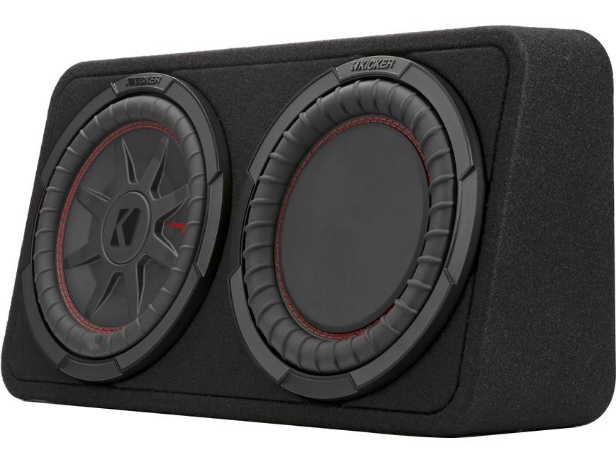 Kicker 48TCWRT102 Truck-style sealed enclosure with single 10
