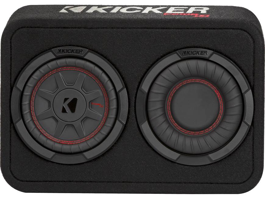 Kicker 48TCWRT672 Truck-style sealed enclosure with single 6-3/4