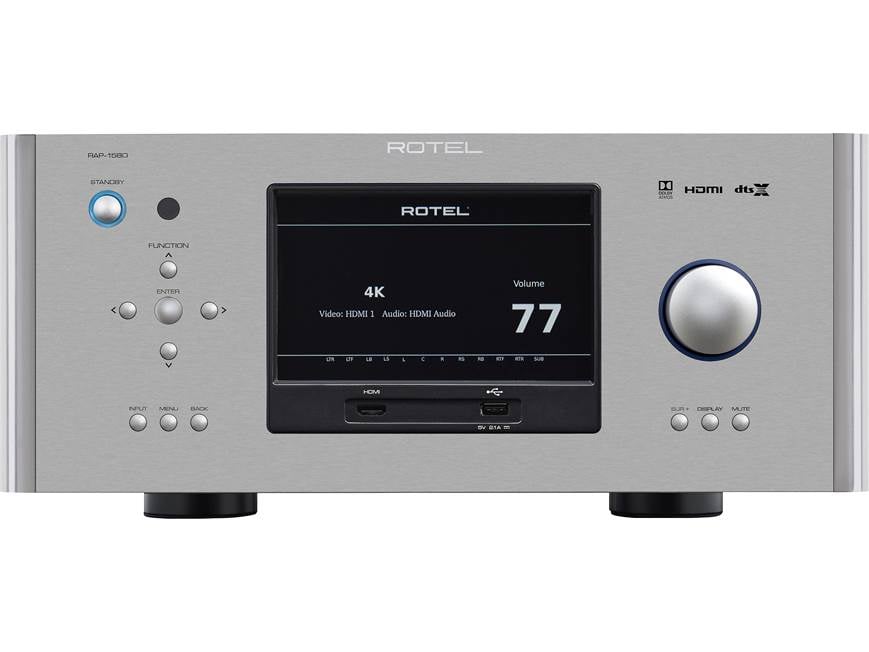 Rotel RAP-1580MKII (Silver) 7.1-channel amplified home theater