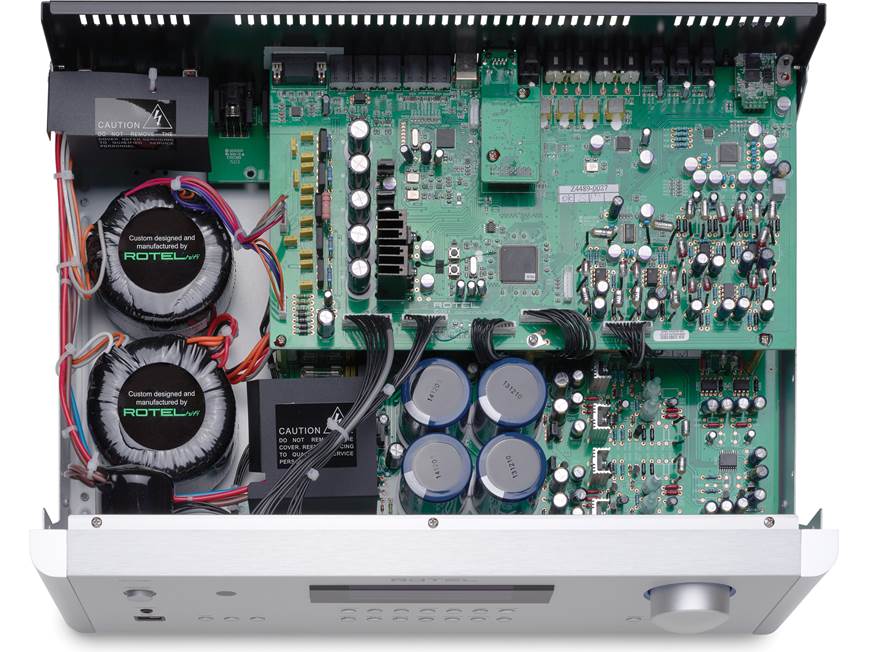 Rotel RC-1590 (Black) Stereo preamplifier with built-in DAC and